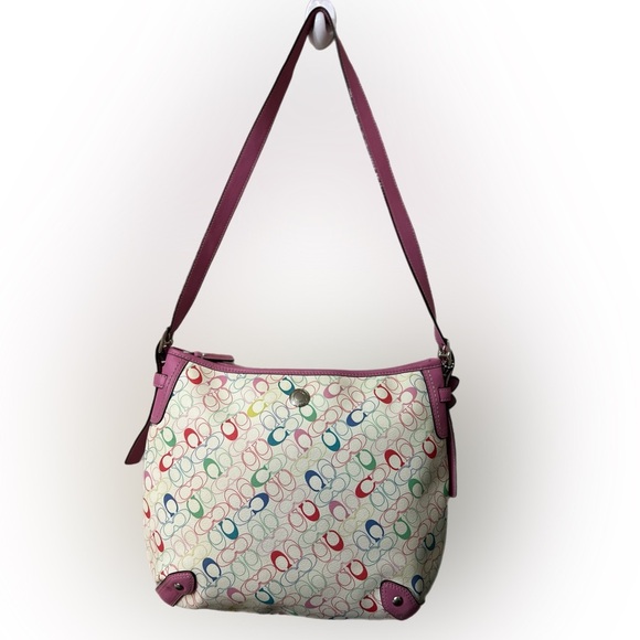 Coach Multicolor Chelsea Hobo F16481 Bag Signature Shoulder - Picture 12 of 13